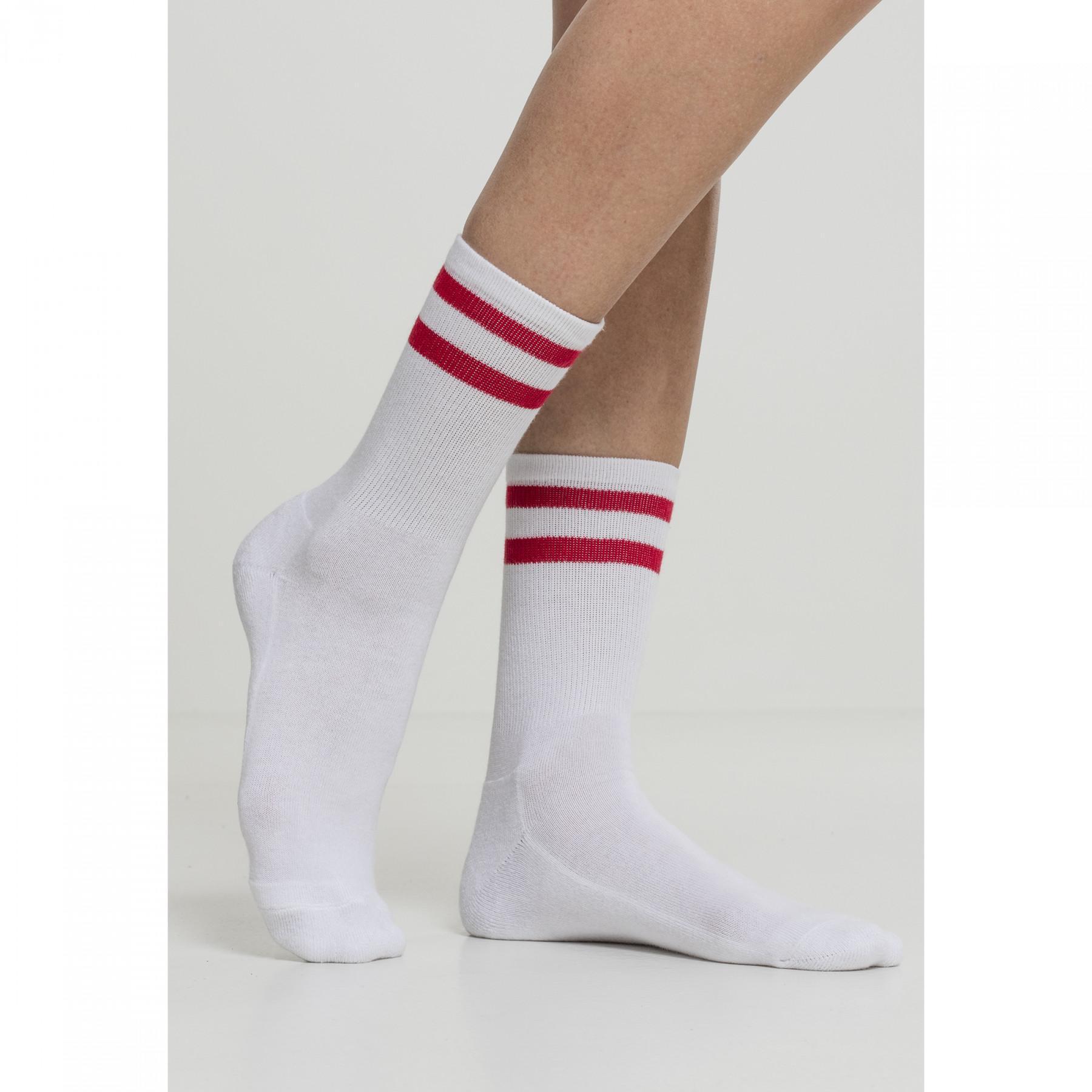Pack of 2 Urban Classic stripe socks