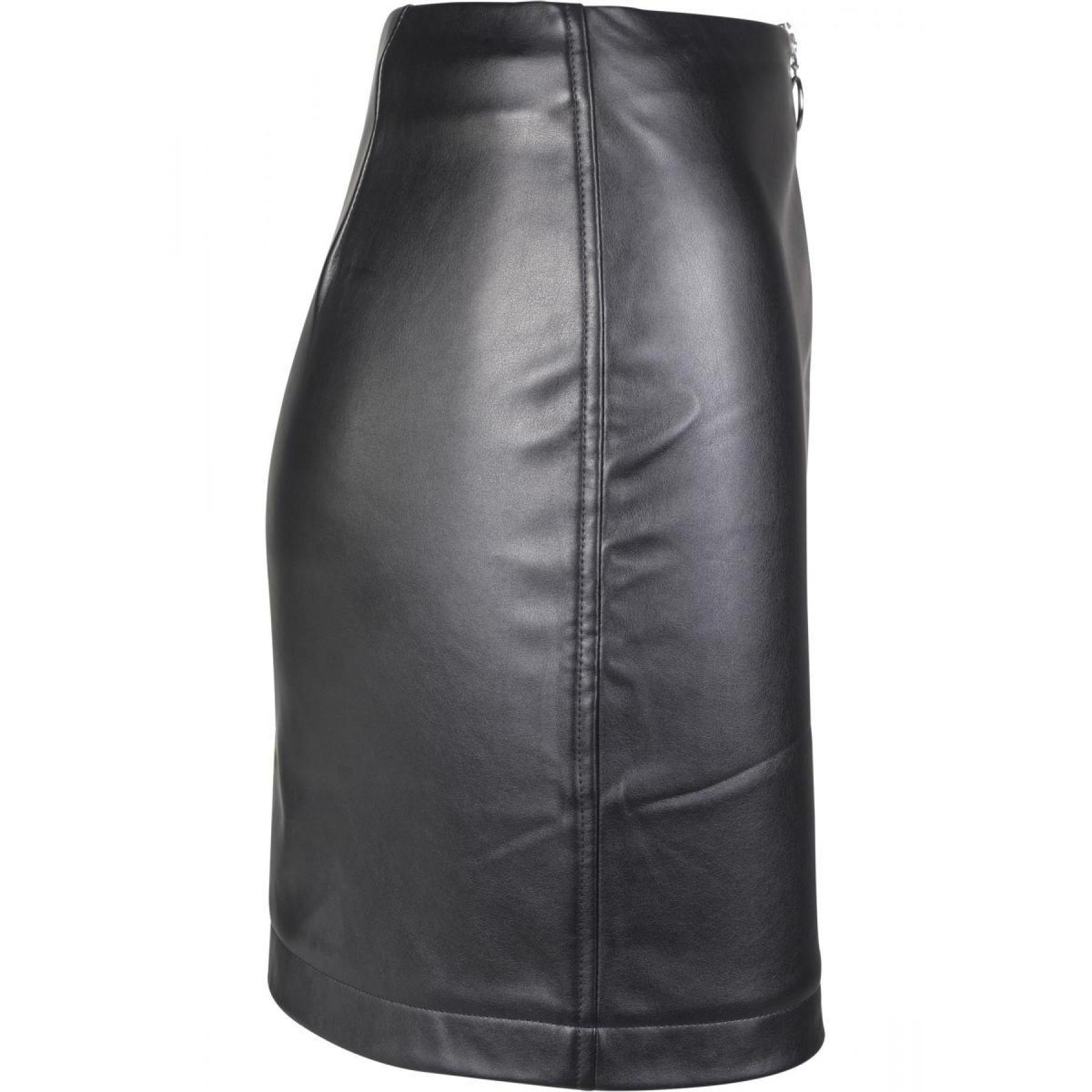 Women's Urban Classic faux leather skirt