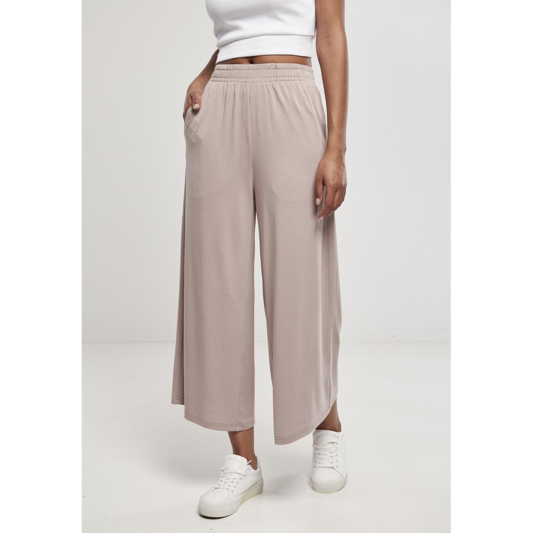 Women's wide-leg trousers Urban Classics (large sizes)