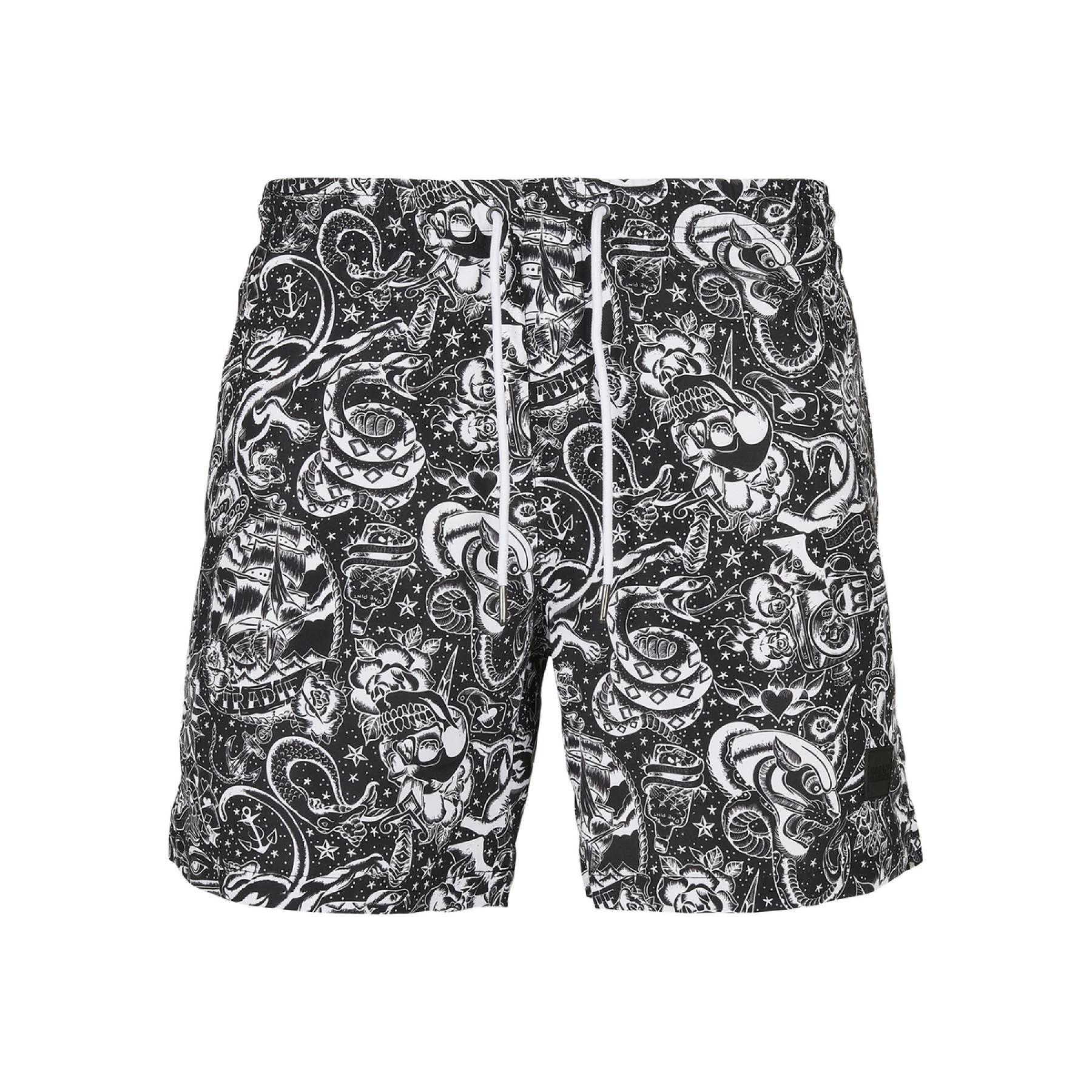 Swim shorts Urban Classics pattern