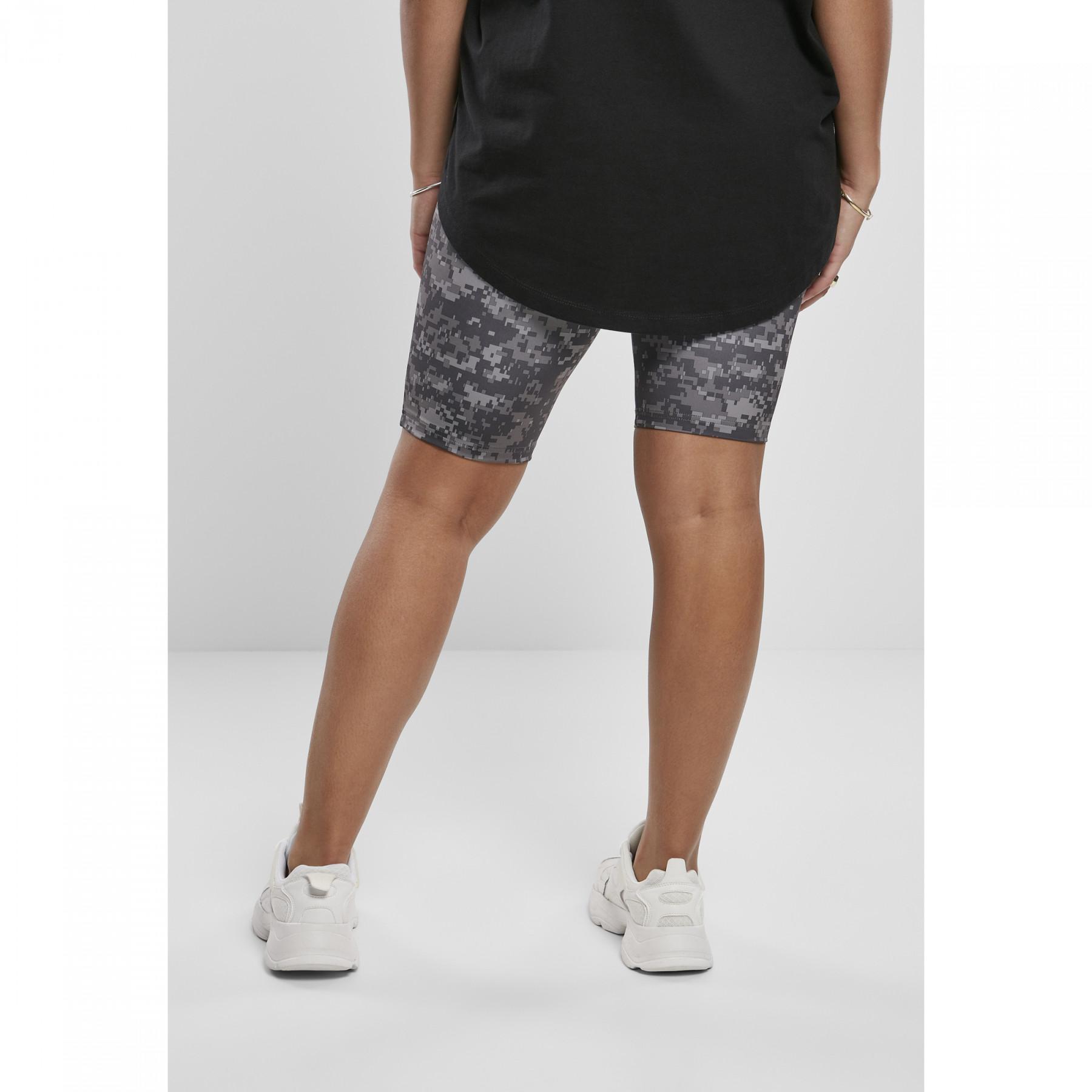 Cycling shorts for women Urban Classics high waist camo tech - Skirts &  Shorts - Clothing - Women | Stoffhosen