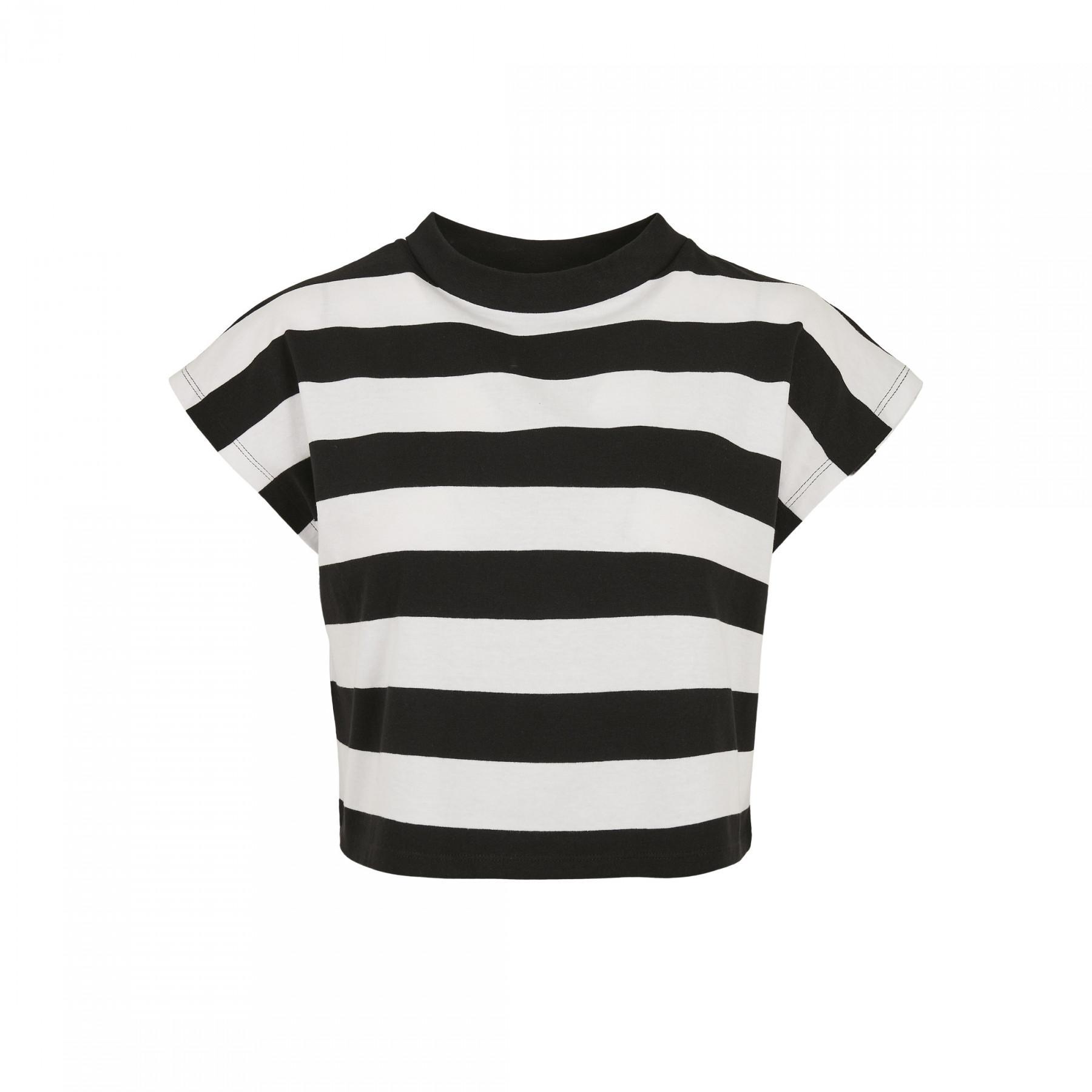 Women's T-shirt Urban Classics stripe short
