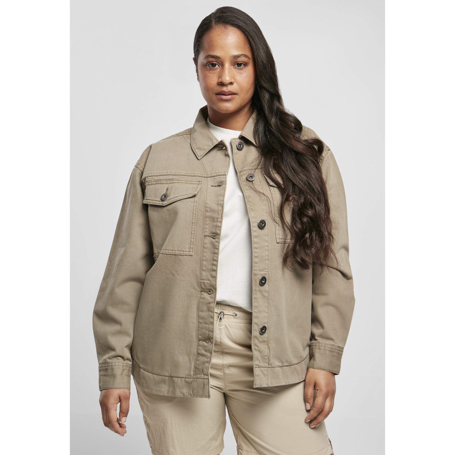 Women's denim jacket Urban Classics oversized (Grandes tailles)