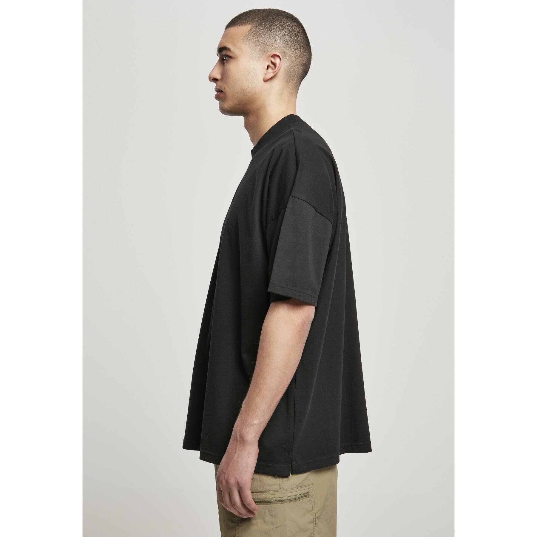 T-shirt Urban Classics oversized mock neck (large sizes)