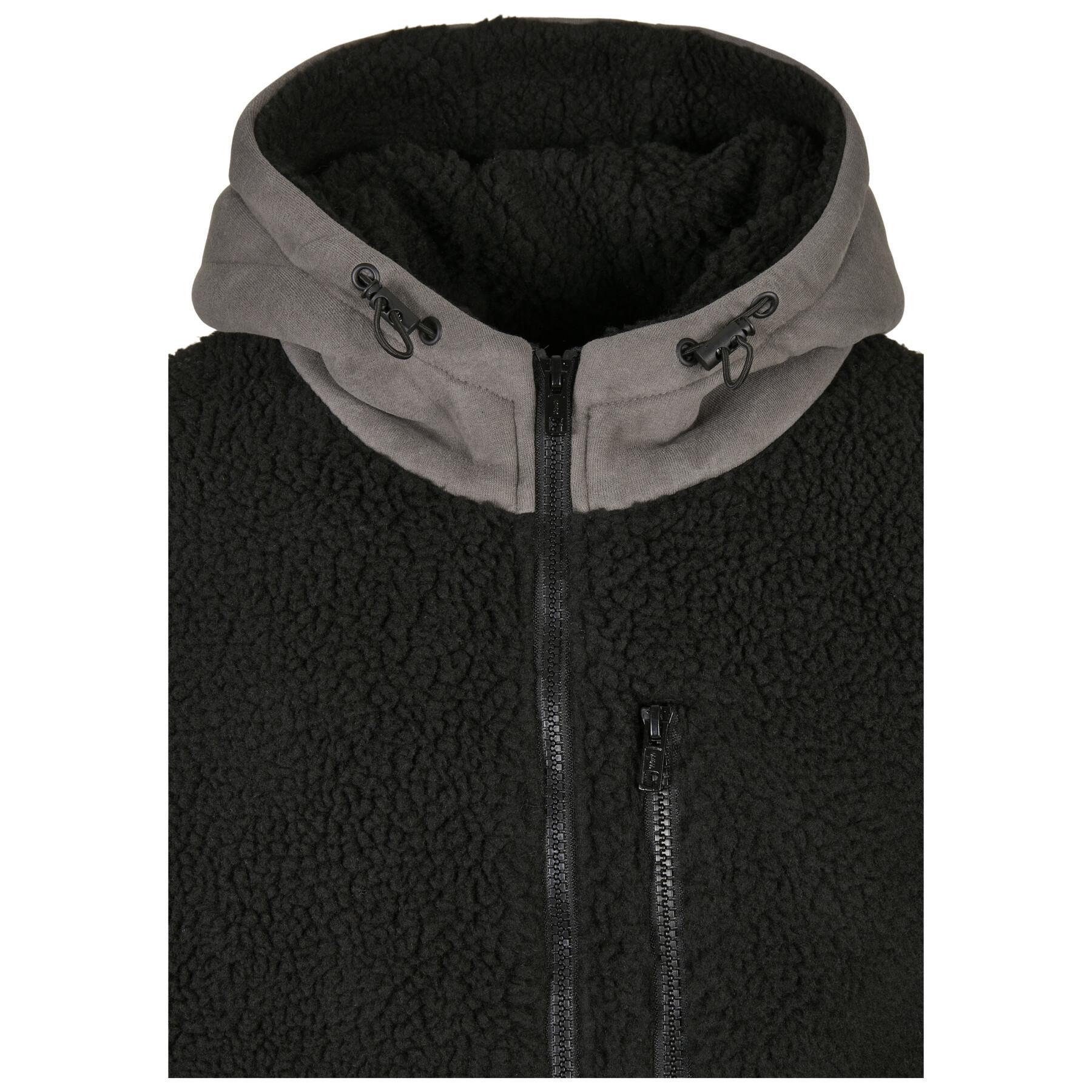 Hooded jacket Urban Classics sherpa