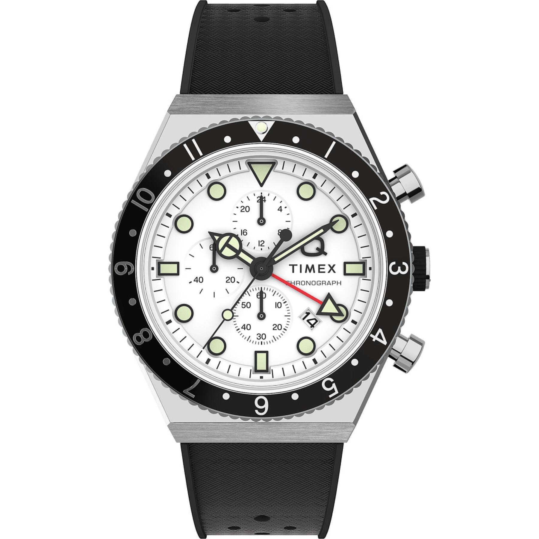 Watch Timex 3 Time Zone Chronograph