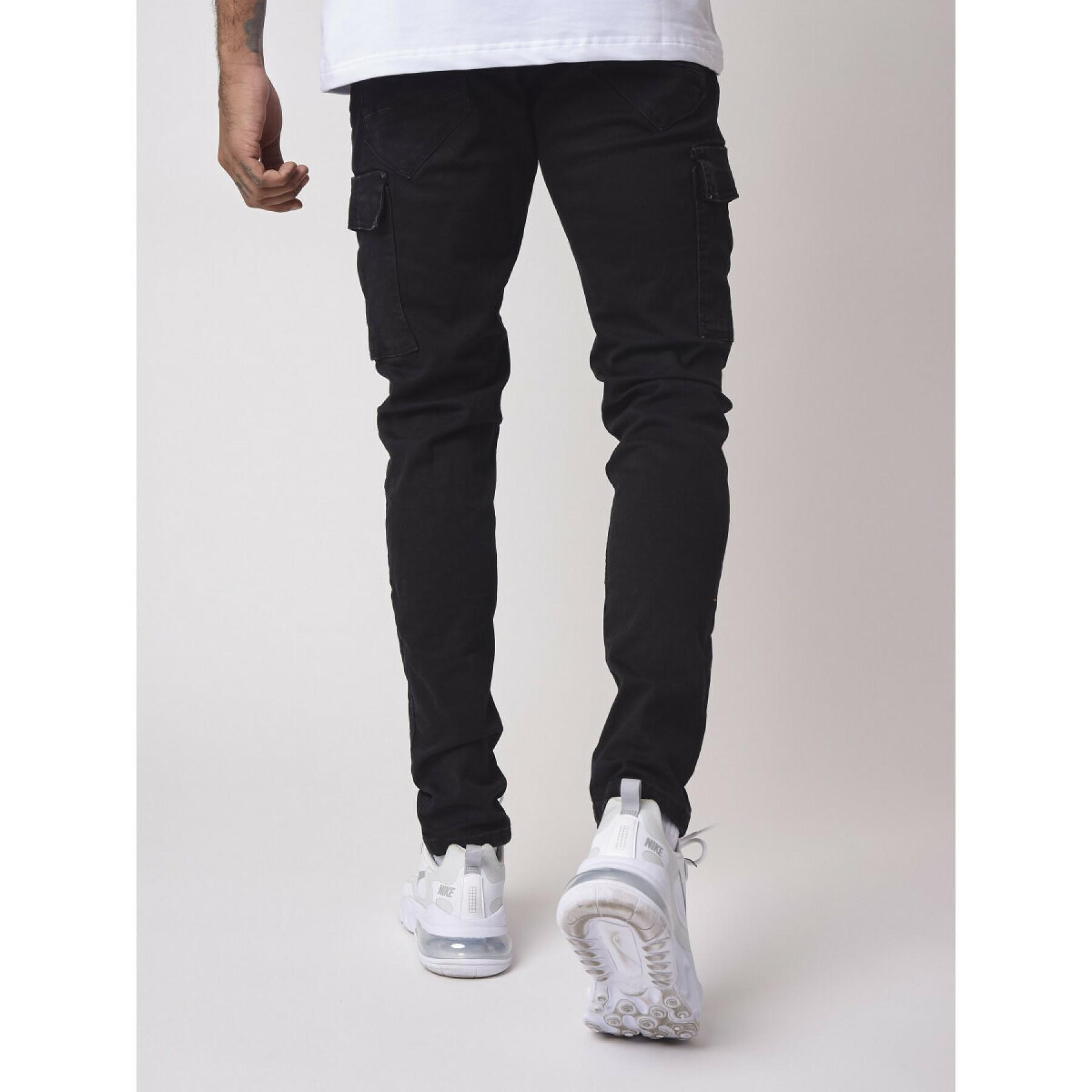 Slim fit cargo style jeans Project X Paris