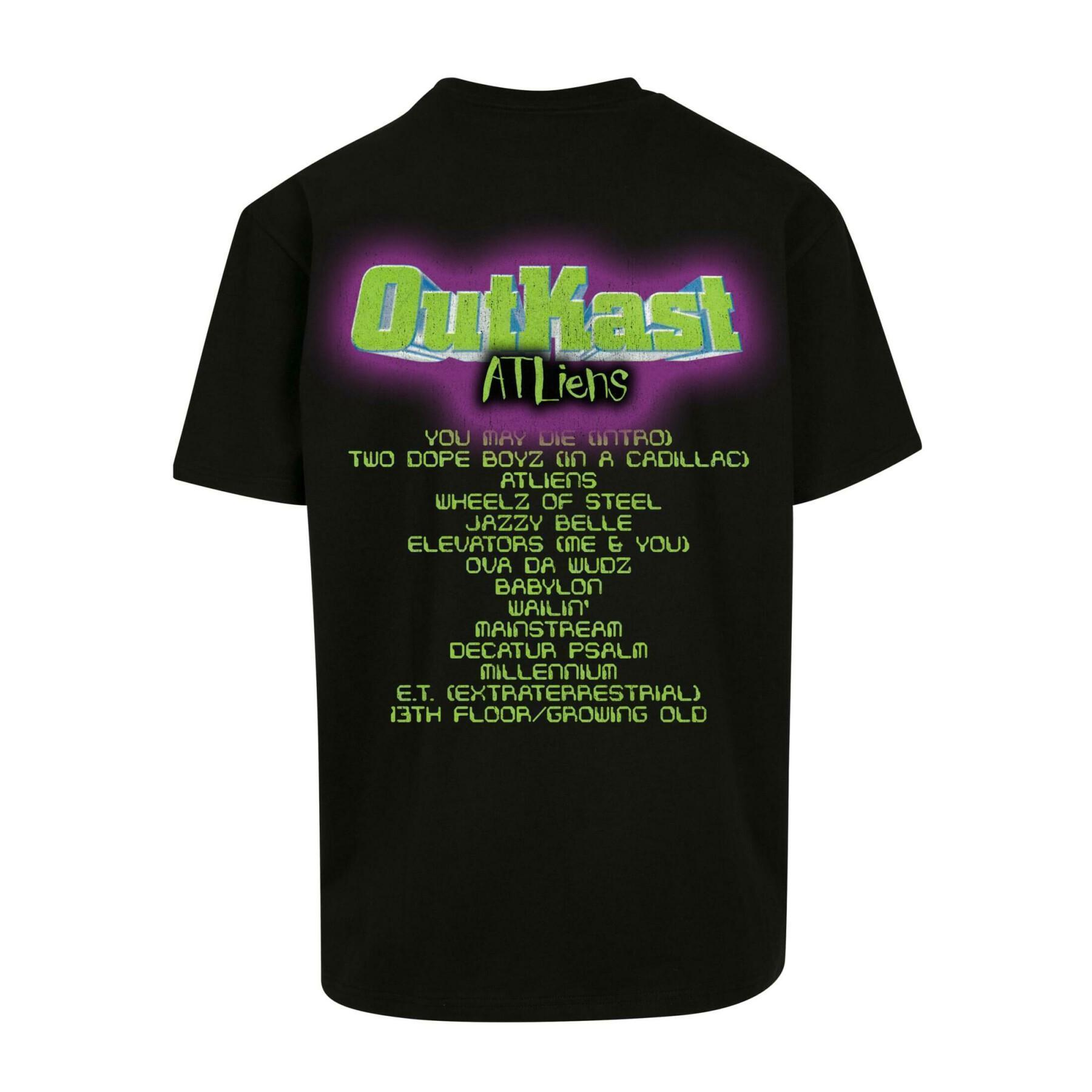T-shirt Urban Classics Outkast Atliens Cover Oversize