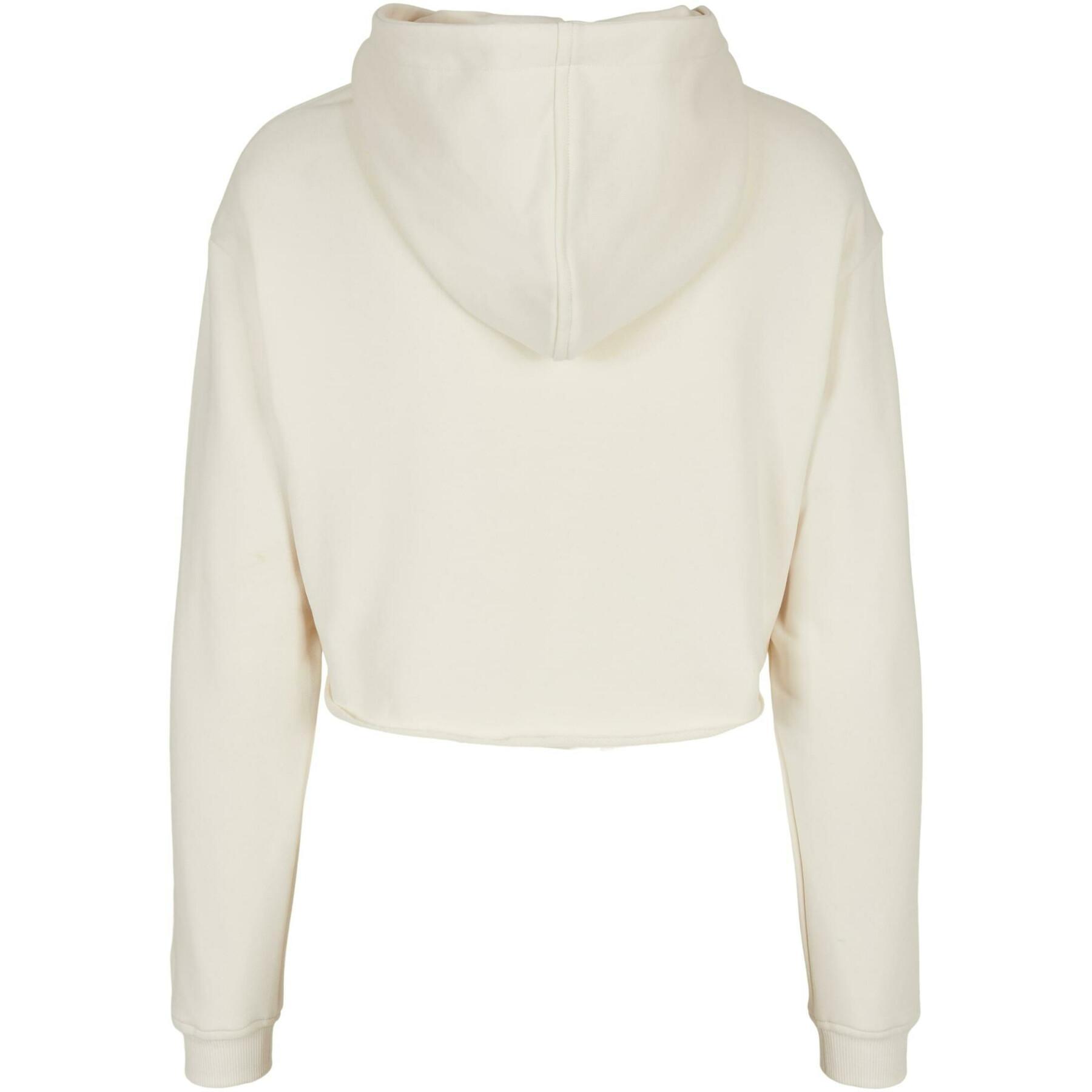 Women's short hooded sweatshirt Urban Classics Starter