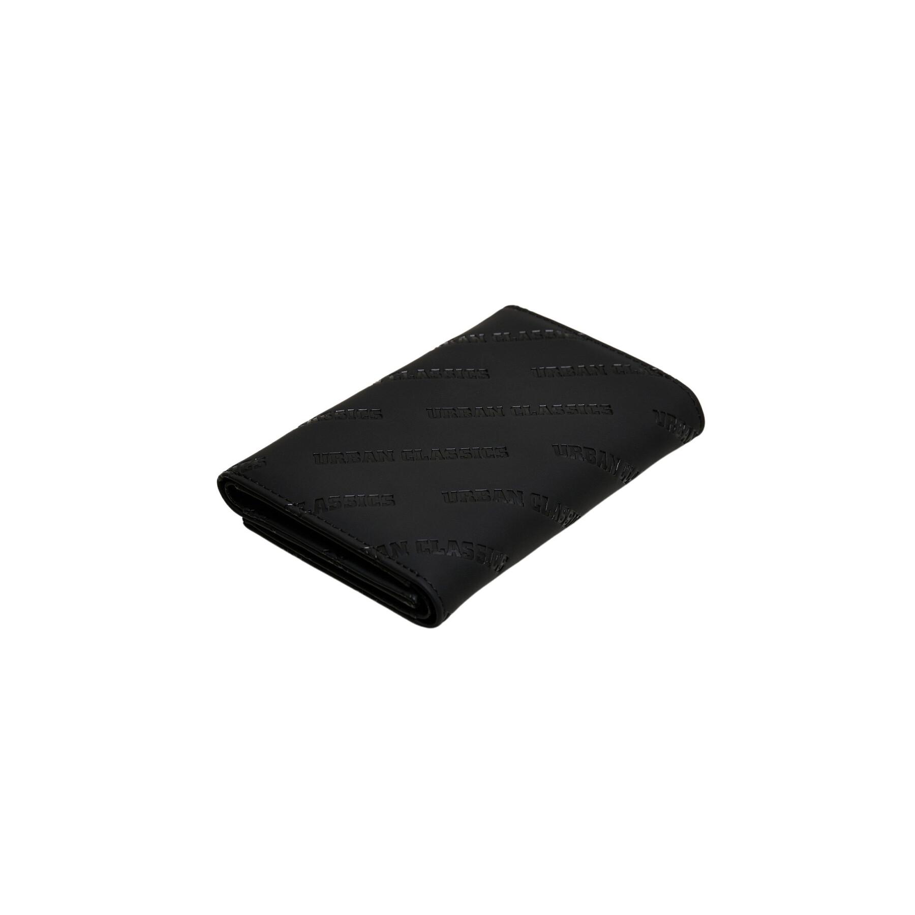 Synthetic leather wallet Urban Classics Allover Logo