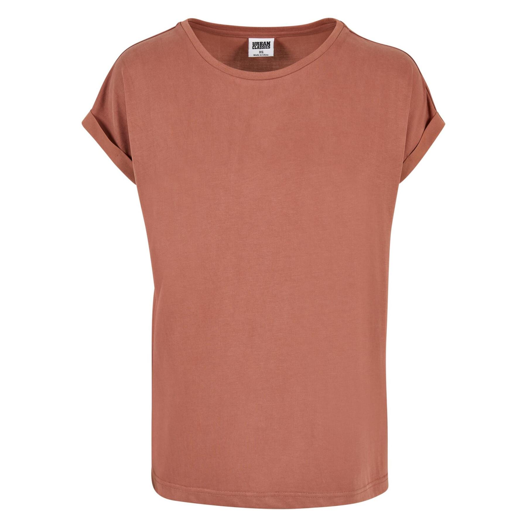 Women's off-shoulder T-shirt Urban Classics Modal