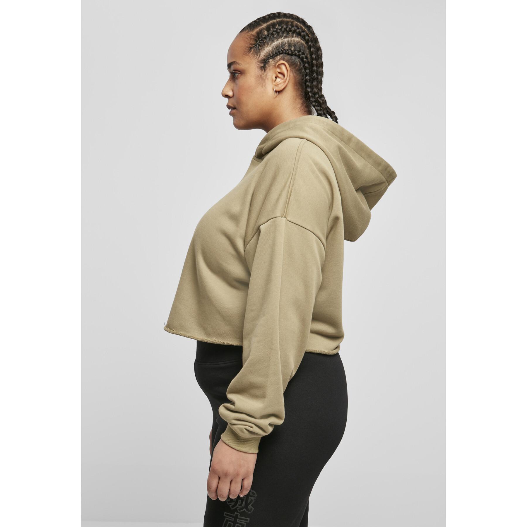 Sweatshirt oversize hoodie for women large sizes Urban Classics