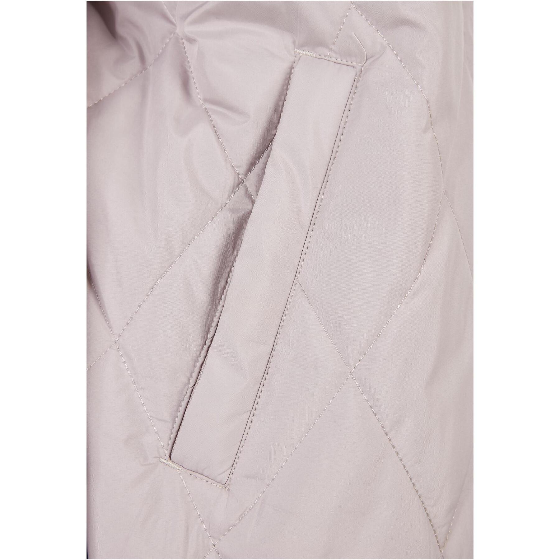 Women's hooded parka Urban Classics Oversized Diamond Quilted