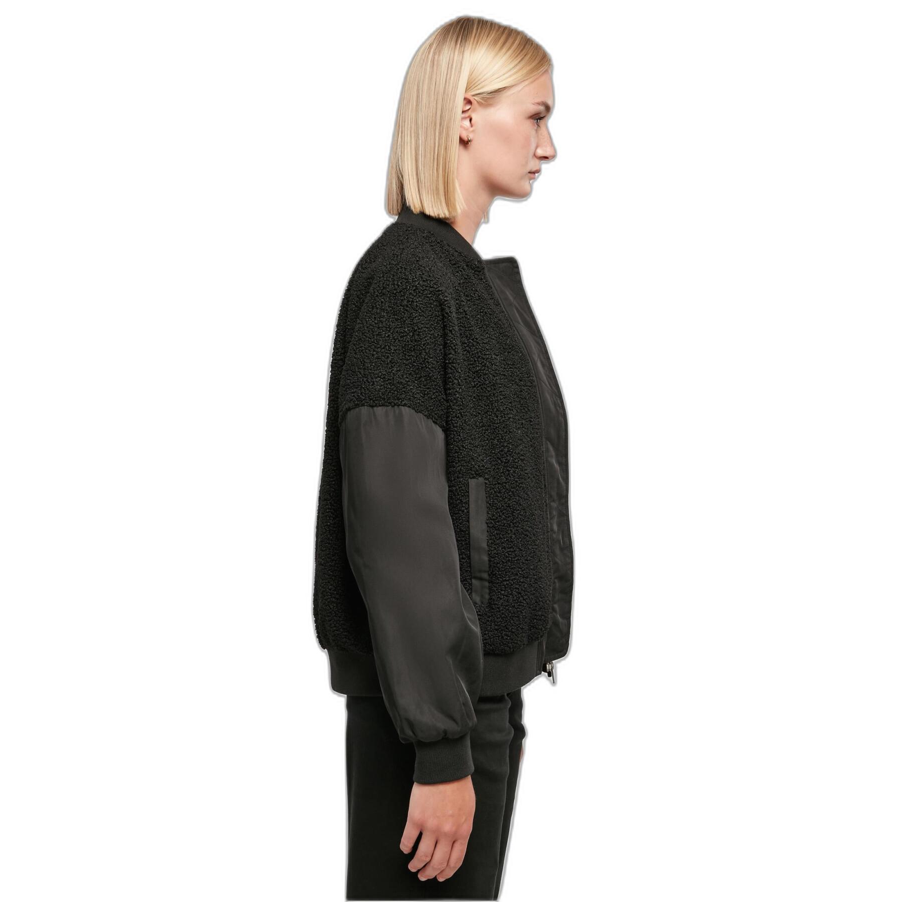 Women's oversized sherpa jacket Urban Classics