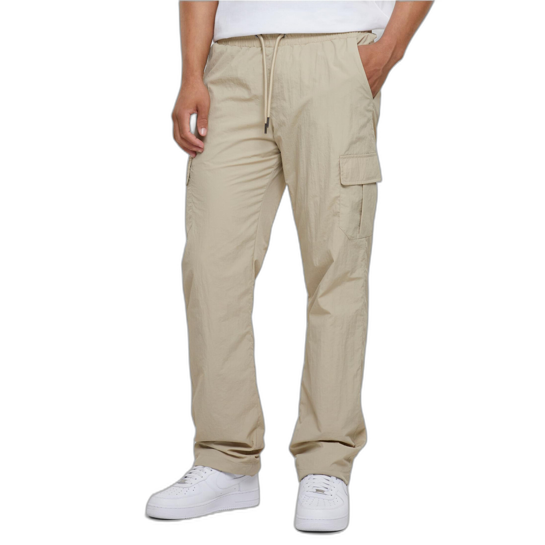 Straight-leg nylon cargo pants Urban Classics