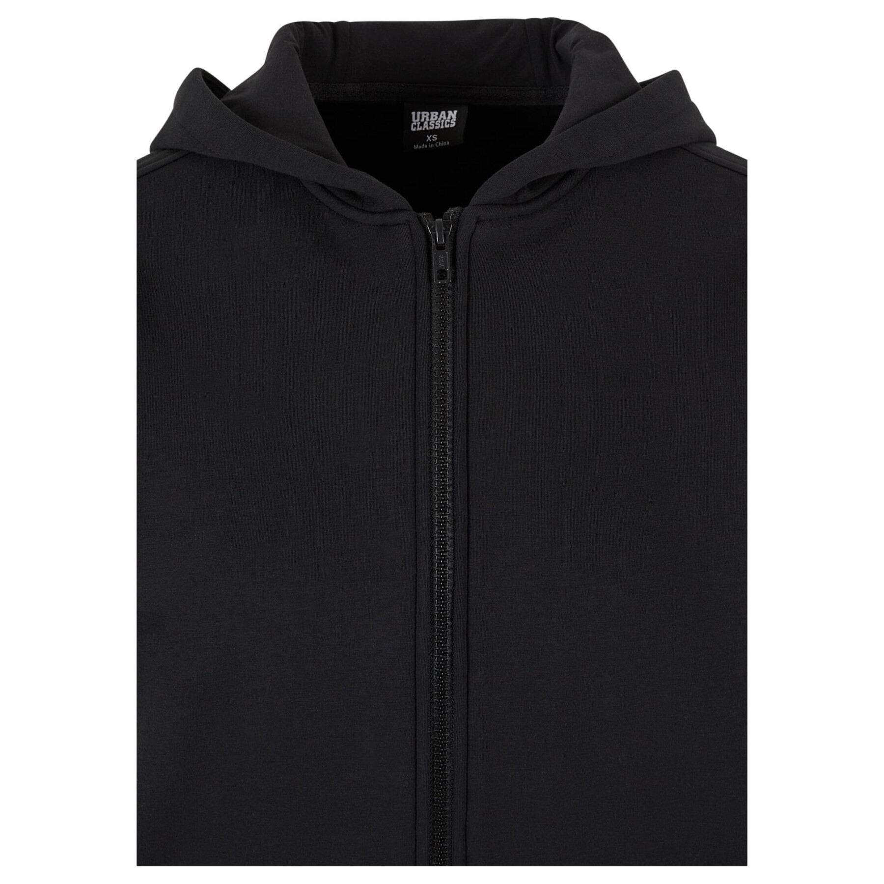 Women's oversized hooded zip sweatshirt Urban Classics Cozy