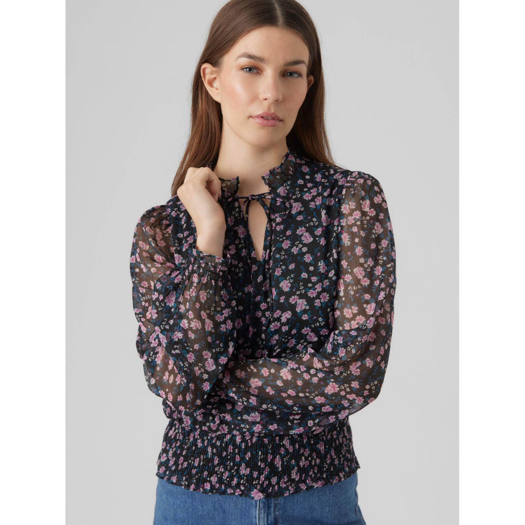 Long sleeve blouse for women Vero Moda Milla