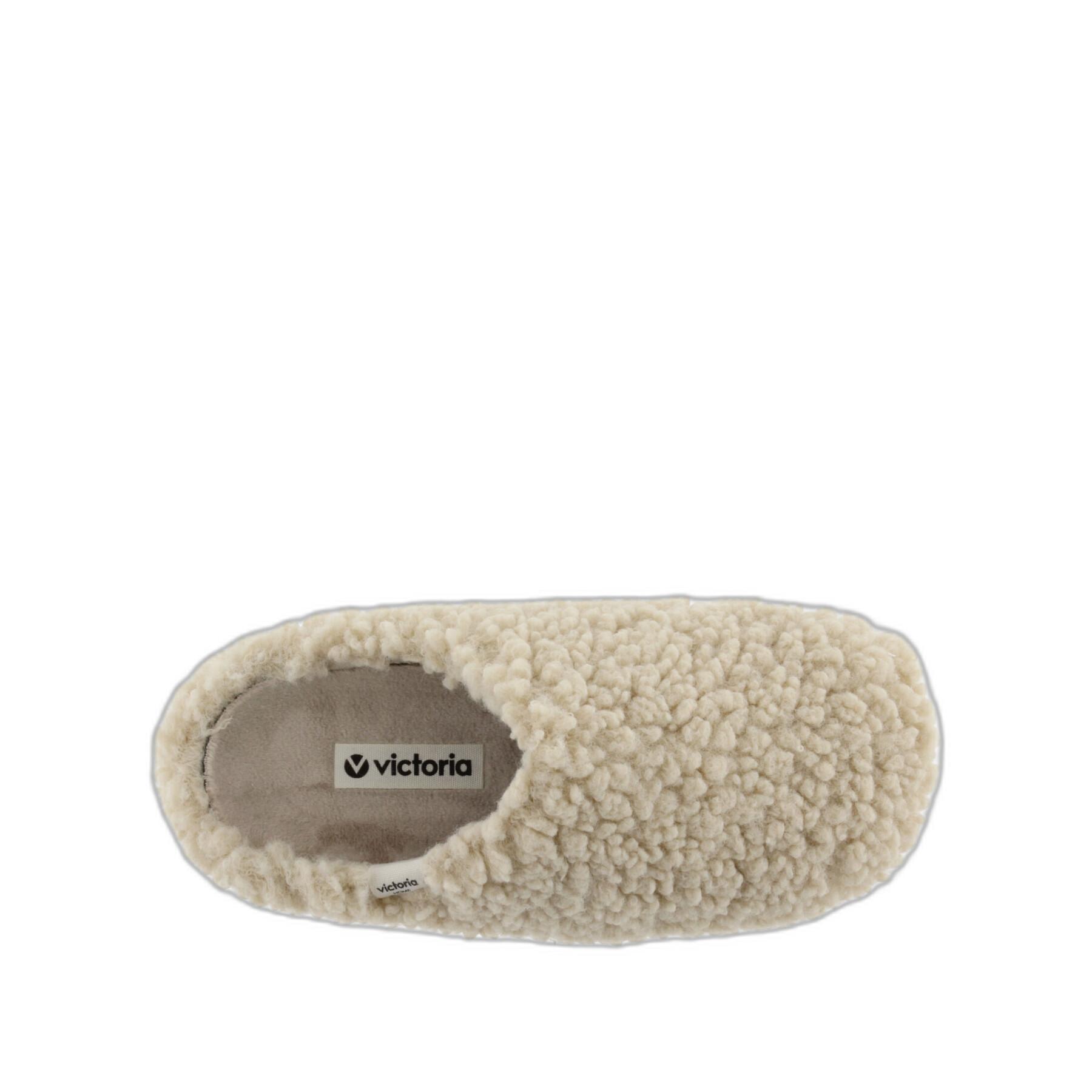 Women's faux sheepskin slippers Victoria Norte