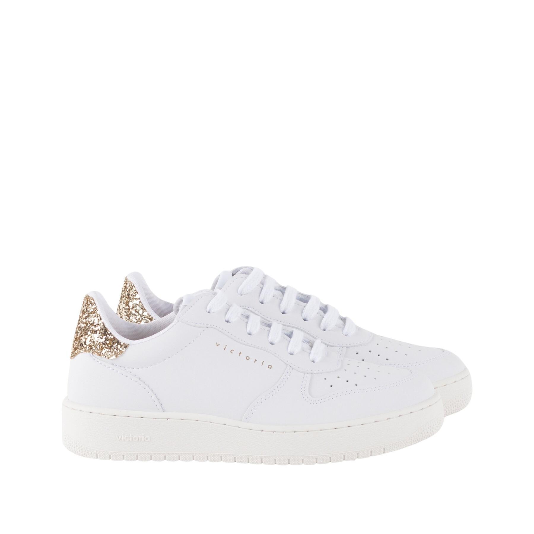 Women's leather and pallet sneakers Victoria Madrid