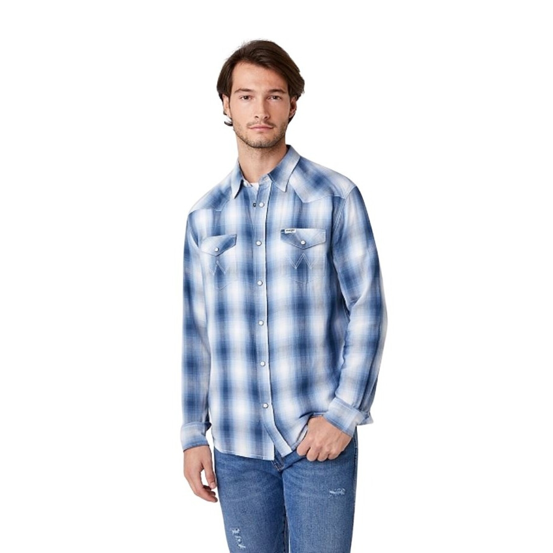 Shirt Wrangler western manches longues