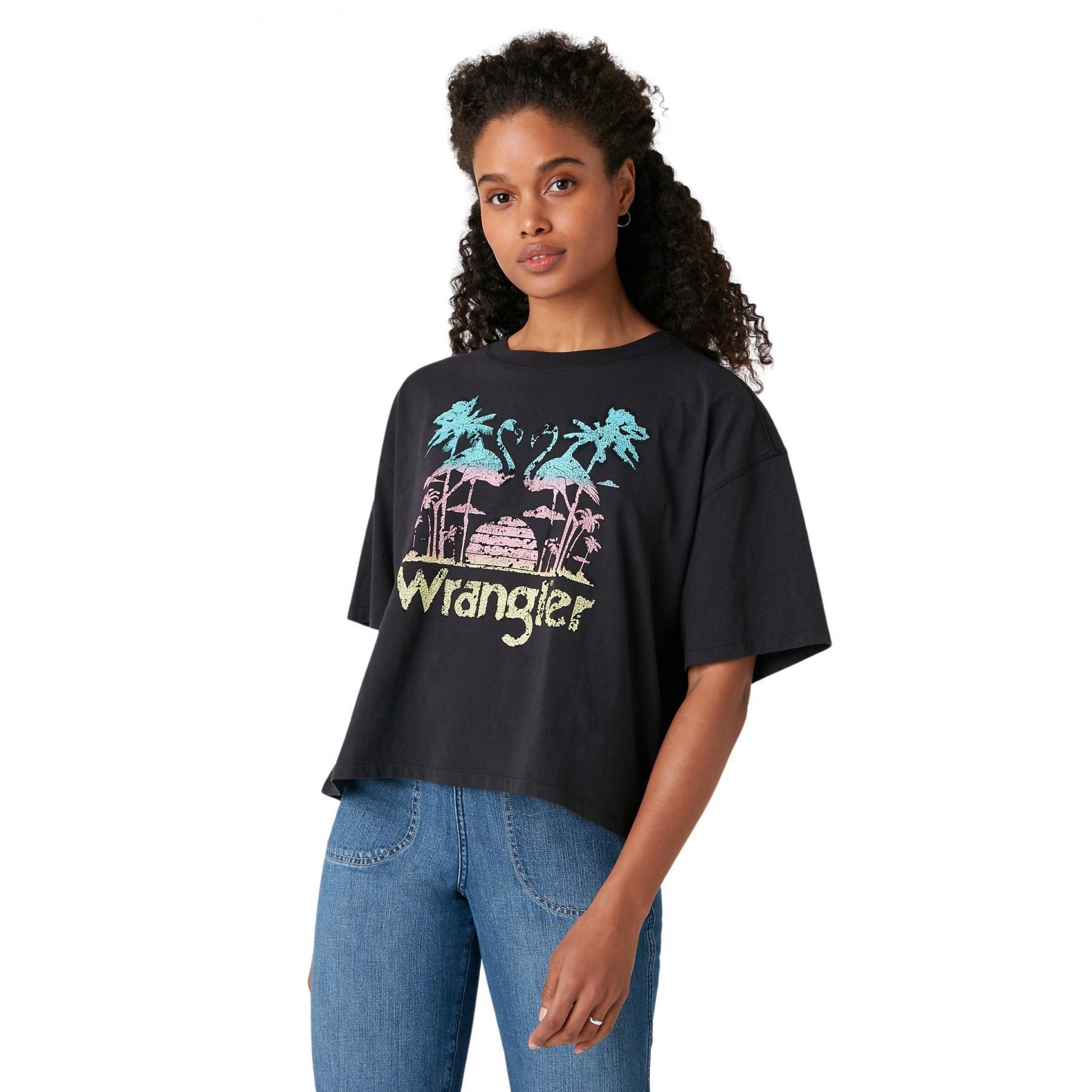 Women's T-shirt Wrangler Boxy