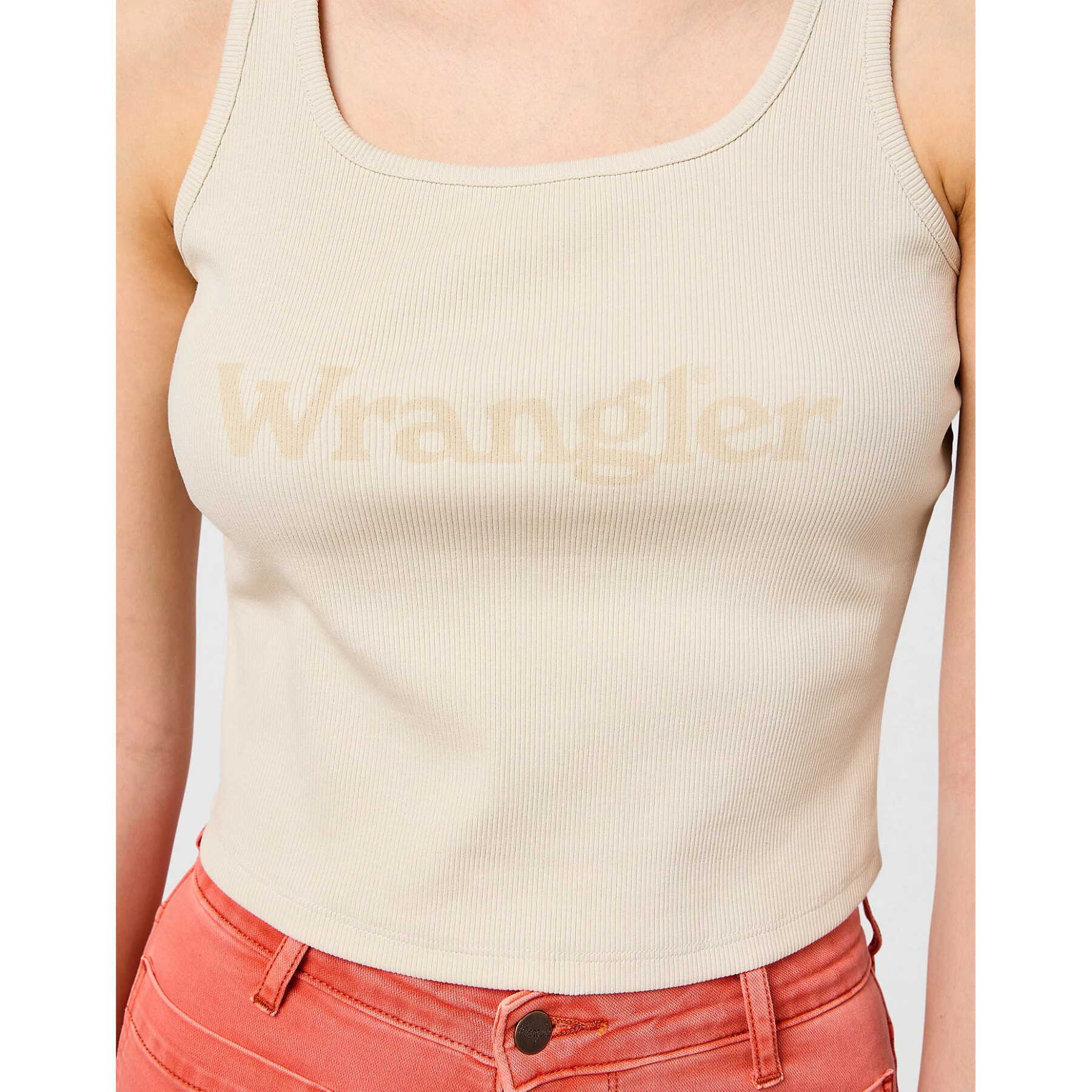 Women's tank top Wrangler Logo Stone