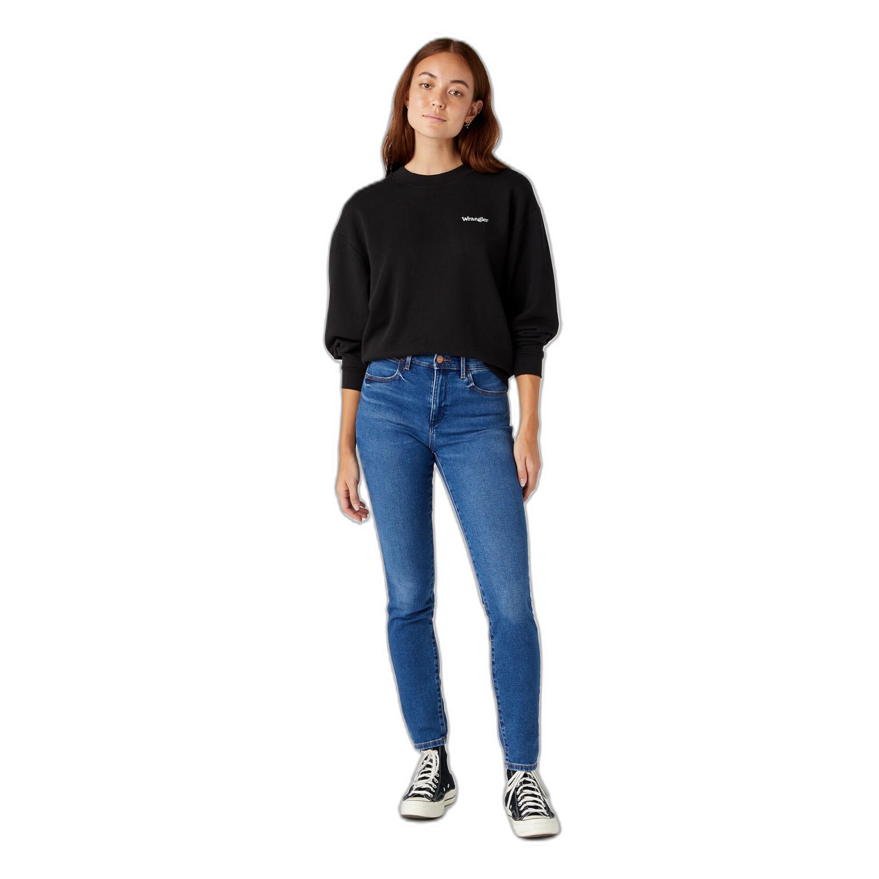 Women's high waist skinny jeans Wrangler