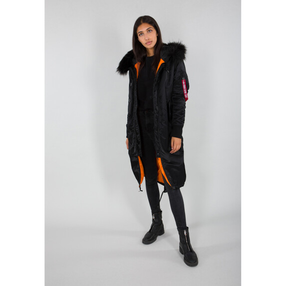 Women\'s parka Alpha Industries Long Fishtail - Jackets & Coats - Clothing -  Women