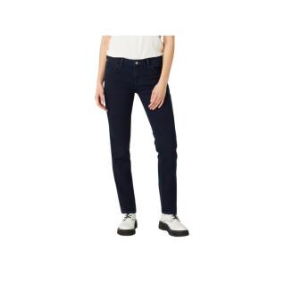 Women's straight jeans Wrangler in Blue Black