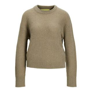 Women's long-sleeved sweater JJXX ember solid