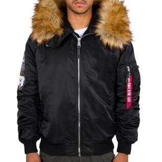 Hooded bomber Alpha Industries MA-1 arctic