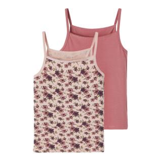 Pack of 2 tank tops for girls Name it Strap Deco