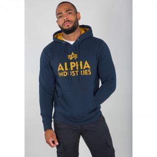 Sweatshirt Alpha Industries Half Logo Foam - Alpha Industries - The most  trendy Sweats - Sweats & Hoodies
