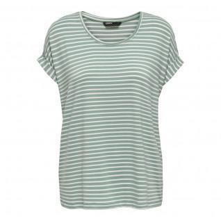 Women's T-shirt Only Moster stripe col rond