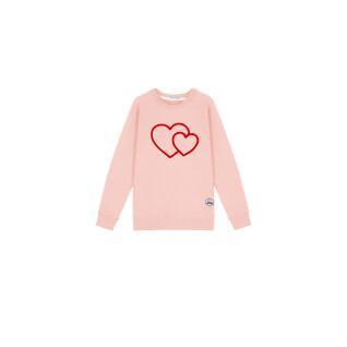Sweatshirt girl French Disorder Duo Heart