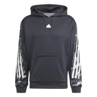 Hooded sweatshirt adidas Originals Future Icons Aop