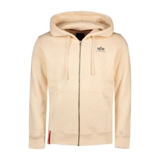 Sweatshirt zipped hoodie Alpha Industries Basic SL