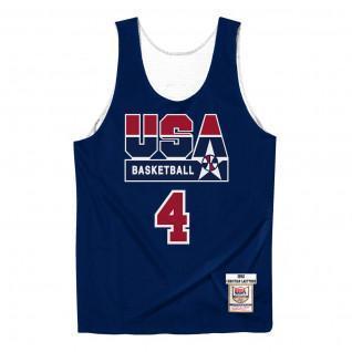 Authentic team jersey USA reversible practice Christian Laettner