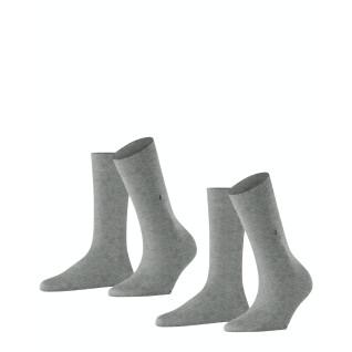 Pack of 2 women's socks Burlington Everyday