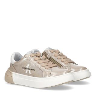 Low lace-up sneakers kid Calvin Klein