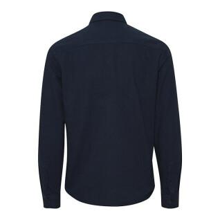 Slim-fitted, piece-dyed shirt with long sleeves Casual Friday Anton