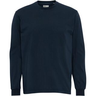Long sleeve T-shirt Colorful Standard Organic oversized navy blue