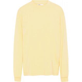 Long sleeve T-shirt Colorful Standard Organic oversized soft yellow