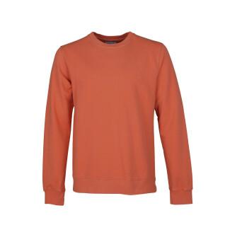 Sweatshirt round neck Colorful Standard Classic Organic dark amber
