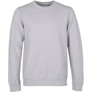 Sweatshirt round neck Colorful Standard Classic Organic limestone grey