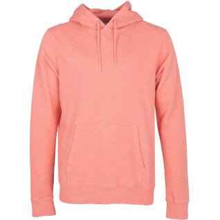 Hoodie Colorful Standard Classic Organic bright coral