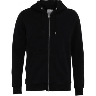 Zip-up hoodie Colorful Standard Classic Organic deep black