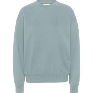 Sweatshirt round neck Colorful Standard Organic oversized steel blue