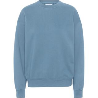 Sweatshirt round neck Colorful Standard Organic oversized stone blue