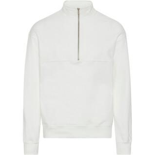 Sweatshirt 1/4 zip Colorful Standard Organic optical white